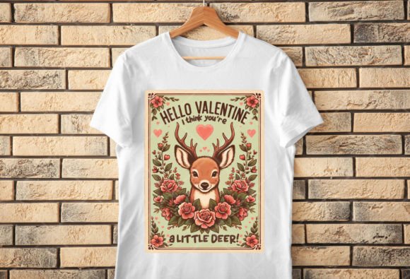Download Valentine Deer Digital Download, Printab - Premium Bundle