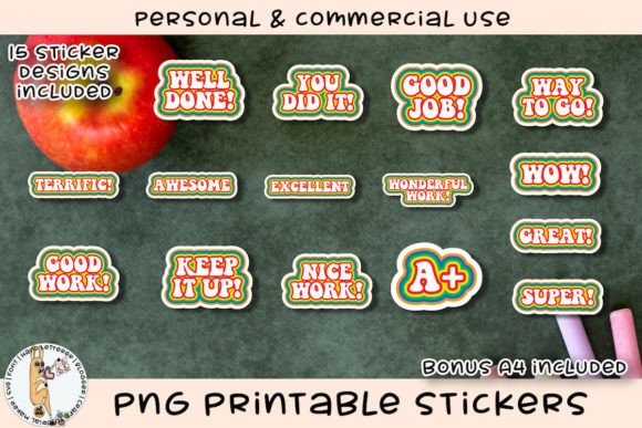 Download Teacher Sticker Reward PNG Printable - Printable Collection