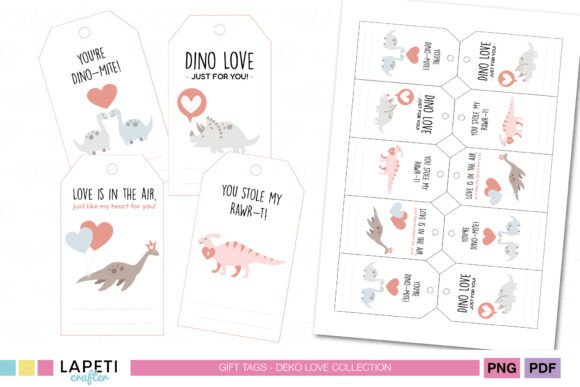 Download Printable Kids Dinosaur Gift Tags - Printable Collection