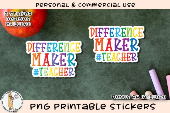 Download Difference Maker PNG Printable Stickers - Printable Collection