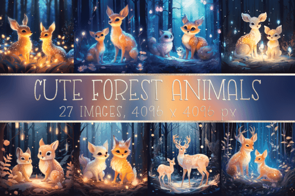 Download Cute Forest Animal Printable Images - Printable Collection