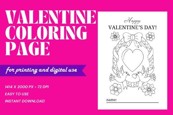 Download Love Wedding Coloring Page Printable - Printable Collection