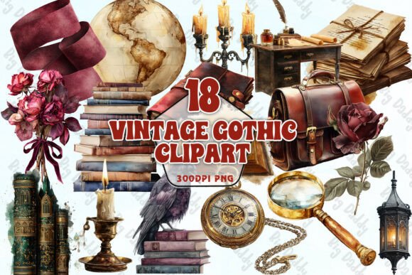 Download Vintage Gothic Clipart PNG - Vintage gothic clipart Collection
