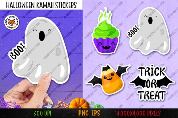 Download Halloween Stickers PNG, Printable - Printable Collection